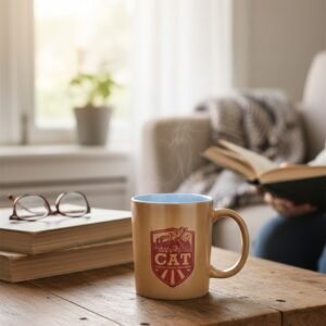 Taza de Cerámica Simil Madera Oficial CAT